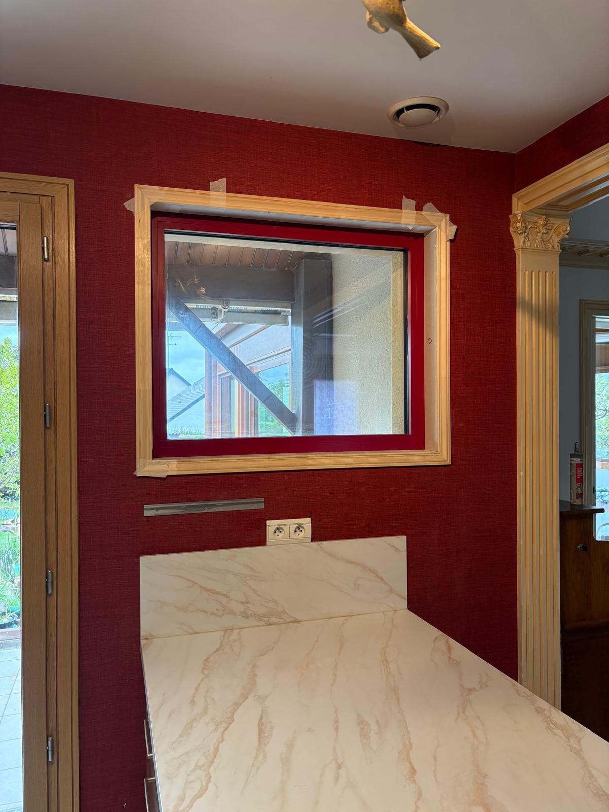 renovation habitat vitre